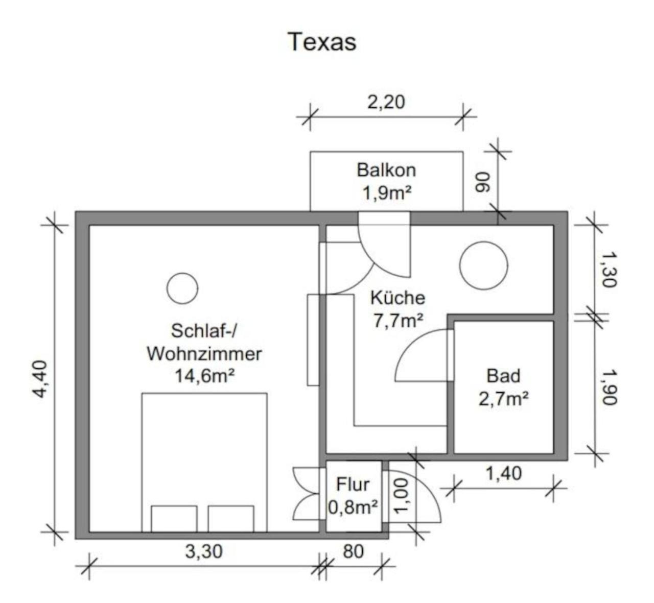 Little Hawaii & Texas Apartment Bad Wildungen Exterior photo